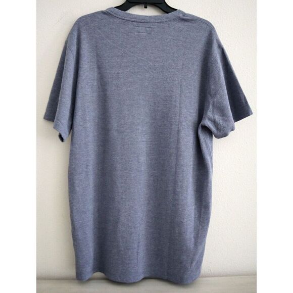 Polo Ralph Lauren PWSB3F Men's Sz XL Blue Waffle Knit Crew Neck S/S Lounge Shirt - Picture 2 of 8